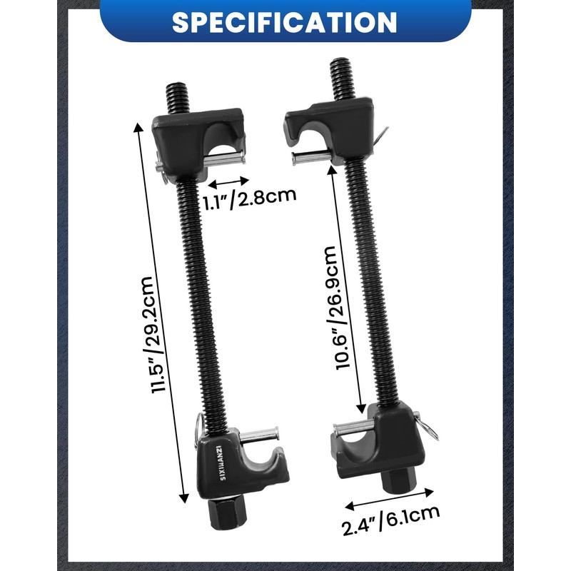 SIXIWANZI Macpherson Strut Spring Compressor Tool Heavy Duty Coil Spring
