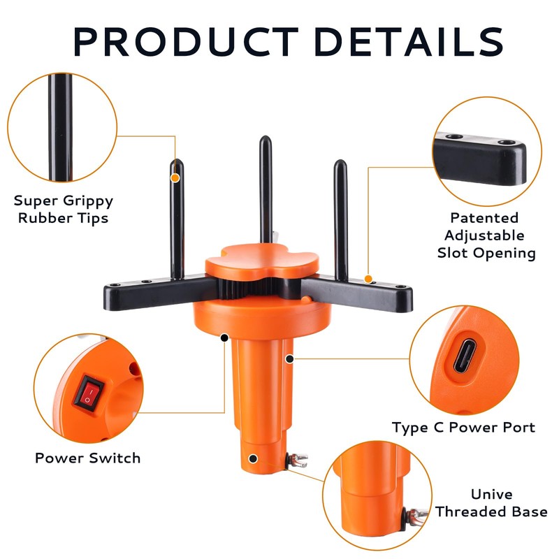 Electric Light Bulb Changer for High Ceilings - Automatic Light