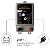 AgriOtter Electric Fence Energizer 15 Acre 2 in 1 Powered