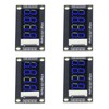 4 Sets Digital Tube Display Module LED 4 Digit 7