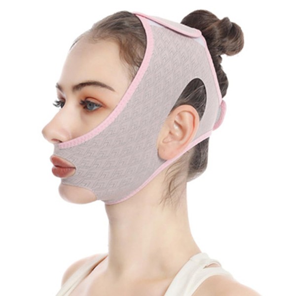 NJCXOLA V-line face lifting mask, anti-double chin mask, reusable V-line
