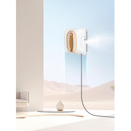 SEEING.U Window Cleaning Robot, Window Cleaner Robot with Dual Water Spray 6000Pa Suction Power Automatic Cleaning with Intelligent Path Planning Perfect for High-Rise Windows and Glass Doors