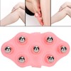 Steel Ball Massager, Back Massage Ball Roller Comfortable Manual Steel