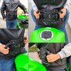 Pelucton Motorcycle Pillion Grab Handles, Universal Motorcycle Passenger Safety Belt,