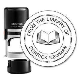 Custom Library Stamp - Style LIB013B