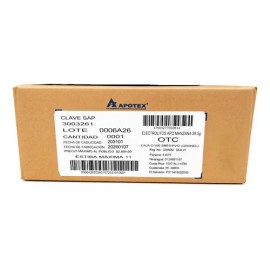 Electrolitos Apo En Polvo Sabor Manzana Caja Con 100 Sobres                                                                                           