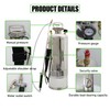 HOSTIC 3.5 Gallon Stainless Steel Sprayer Hand Pump Sprayer with
