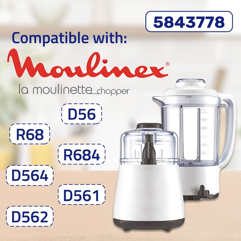 Blade with The Original Code 5843778 for Moulinex Moulinette BLTM10