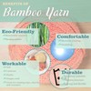 JubileeYarn Bamboo Cotton Yarn Chunky 100g/ball - Clear Water -