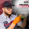 SAS Safety 5125 Classic Safety Glasses with Polybag, Black Frame/Clear