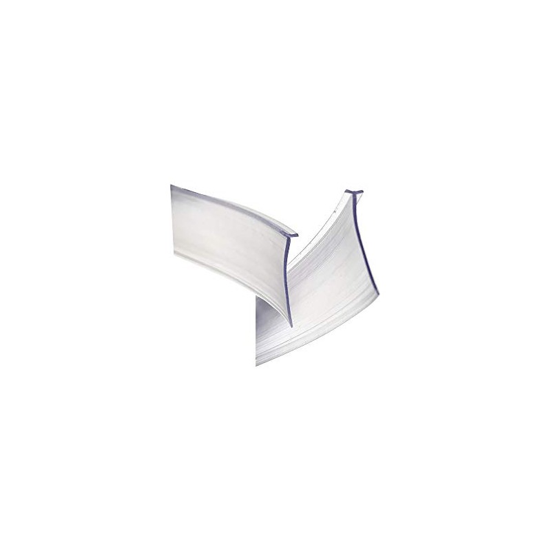 Clear Soft Vinyl Framed Shower Door Replacement Sweep and Seal,