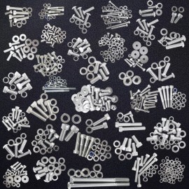 JINFANNIBI Stainless Steel Engine Body Screws Bolts Kit for Yamaha Banshee 350 YFZ350 87-06