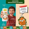 DIADIE KIDS Desodorante natural para Niños, Barra, Original 3 Pack