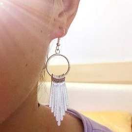 Boho Tassel Earrings Vintage Boho Earrings Beaded Tassel Dangle Drop Earrings Bohemian Chandelier Earrings Summer Beach Jewelry Gifts