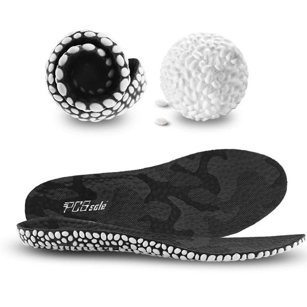 PCSsole Gel Sport Insoles Work boot Shoe Inserts for Men