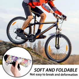 BNGXR MTB Mudguards, Pack of 2 Bicycle Mountain Bike Mudguard, Rear and Front Mud Scraper Splash Guard, Mudguard MTB, Bicycle Mudguard for Wheel Sizes from 26 Inches, 27.5 Inches, 29 Inches