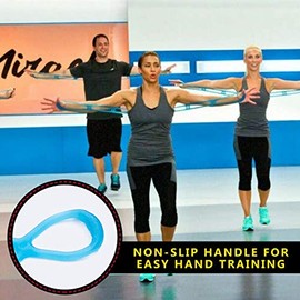 Bandas de entrenamiento para caminar en casa, 7 anillos, bandas de resistencia ajustables para entrenamiento, entrenamiento en casa, caminar, ejercici