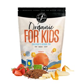 Organic Children's Tea - Sleep Tea - Fruit Tea Loose - Baby Tea - Good Night Tea - Digestive Tea - Rooibos, Fennel, Chamomile, Melissa, Banana, Raspberry - Relaxation Tea - Herbal Tea 100 g - VITSTORM