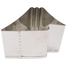 Kanda 076028 18-8 Stainless Steel Vegetable Cutting Die, Mt. Fuji Medium #2, Commercial Use