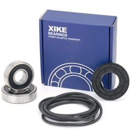 XiKe 4036ER2004A, 4036ER4001B, 4280FR4048E and 4280FR4048L Front Load Washer Tub Bearing ＆ Seal Kit Rotate Quiet and Durable, Replacement for LG and Kenmore Etc.
