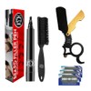 Plumón para relleno de Barba en Kit con Porta Navaja.