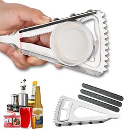 Multifunctional Jar Opener, 6in1 Bottle Opener Stainless Steel Can Opener Jar Lid Gripper, Manual Jar Bottle Opener Kitchen Accessories