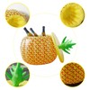 YIQXKOUY Inflatable Pineapple Shape Drink Holder Inflatable Boom Box Beverage