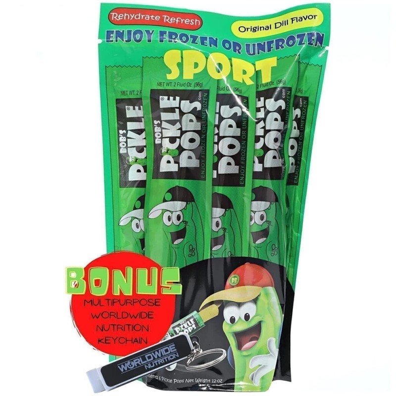 Bob's Pickle Pops Bobs Pickle Pops Sport Original Dill -
