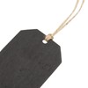 Gift Tags with String, 24 Pack Small Chalkboard Signs, Name