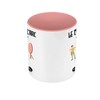 Tasse Farbe Premium Qualität Rosa – Le Shooter à l'Arc