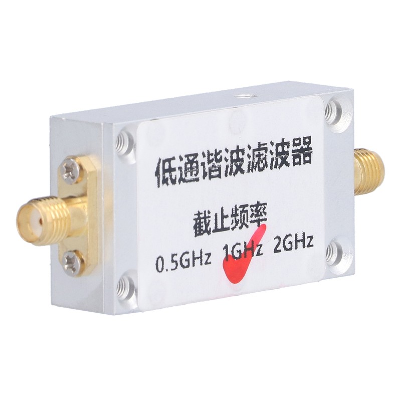 Harmonic Filter ADF4351 SMA Interface 1GHZ Cutoff Frequency CNC Aluminum