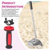 Back-Saving Pull Handle for Metal Detecting Sand Scoop – Universal
