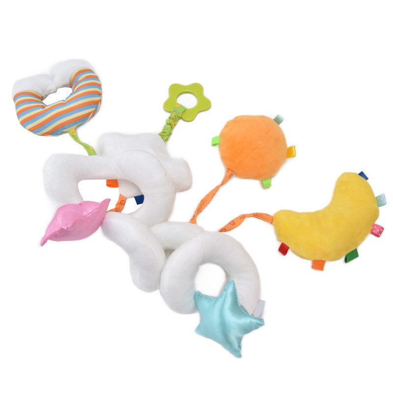 Baby Spiral Wrap Crib Bed Toy Cartoon Cute Stroller Car