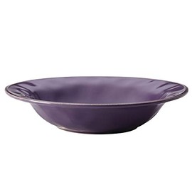 Rachael Ray Cucina Dinnerware Ceramic Round Serving Bowl, 10-Inch, Lavender