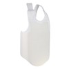 OPPWONG Boxing Body Protector, White Taekwondo Chest Guard Vest Karate