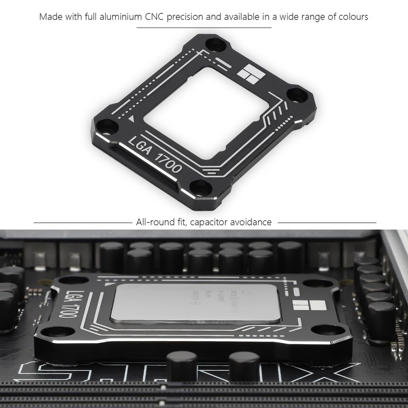 Thermalrlght LGA1700-BCF Black 12/13/14 Generation Intel Anti-Bending Fastener,CPU Fixed Fastener,Correct