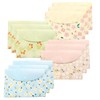 Oaygat 12PCS A4 Files Folder Floral Document Bag PP Envelope