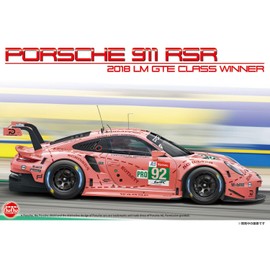 PLATS/NuNu PN24040 1/24 Racing Series 911 (Type 991) RSR 2018 24 Hours of Le Mans Class Winner Plastic Model