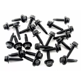 SFS Dodge Truck Trim Screws- Self Tap M4.2 x 20mm- 7mm Hex- 12mm Washer- 25pcs- #226