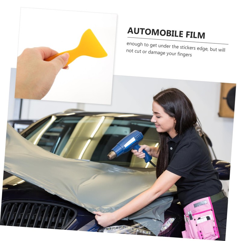 iplusmile Car Tint Application Kit 25pcs Yellow Scraper Tool Car