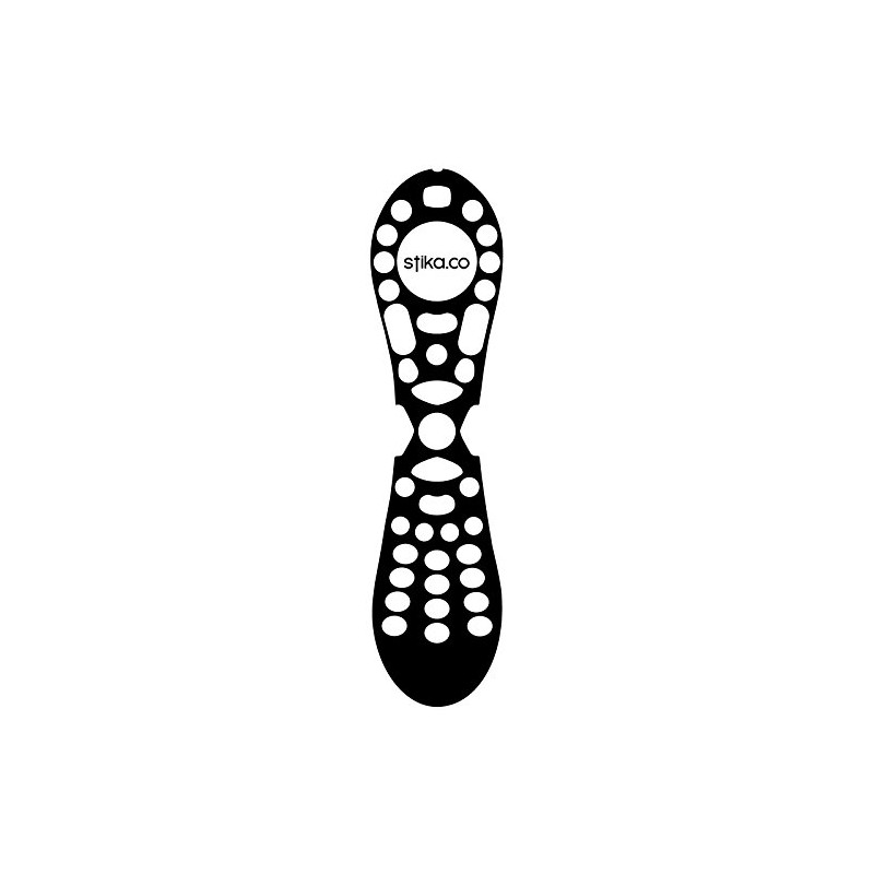 Virgin Media TiVo TV Remote Controller Vinyl Skin Sticker (Black)