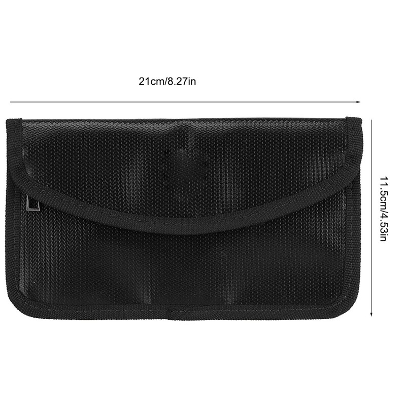Fireproof Phone Digital Product Storage Bag, High Temperature Resistant Briefcase