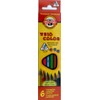 KOH-I-NOOR Triangular Coloured Pencil (Pack of 6)