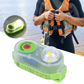 Pyhodi Life Jacket Light, Seawater Self-Lighting Light, 30g JHYD-I for Life Vest Life-Saving, Automatic Locator Life Jacket Strobe Light LED Camping Safety Survival Equipment for Man Overboard