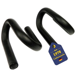 Best Sporting Push-Up Bars 2er Set - Inkl. Übungsanleitung - Liegestützgriffe für Muskeltraining und Krafttraining - Schaumstoff überzogen für einen sicheren Griff