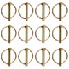 Folding Pins 12 Pieces Folding Pins for Trailers, M4.5 Folding