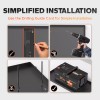 Litime Golf Cart Battery Hold Down Kit Rods for for