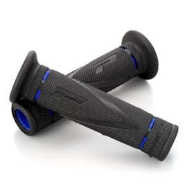 Daytona PROGRIP Motorcycle Grips Handle Diameter φ22.2 (0.9 inches) 122mm Vibration-Resistant Gel End Penetration 838 X-SLIM Type Blue 98153