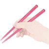 Skater ABS2AMAG-A Children's Chopsticks and Chopsticks Case Set, Silver Ion