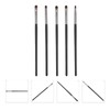 Healeved 5pcs Eyeshadow Makeup Brush Practical and Portable Eye Makeup
